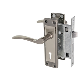 M7B10 - 2 Lever Lockset Lady Star 6